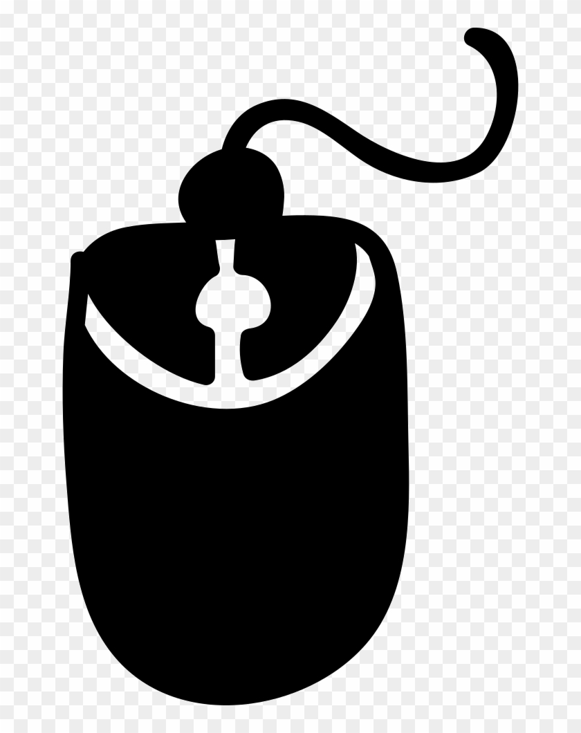 Mouse Filled Hand Drawn Tool Comments - Illustration Clipart