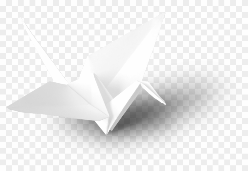 Turning - Origami Crane Clipart #5656094