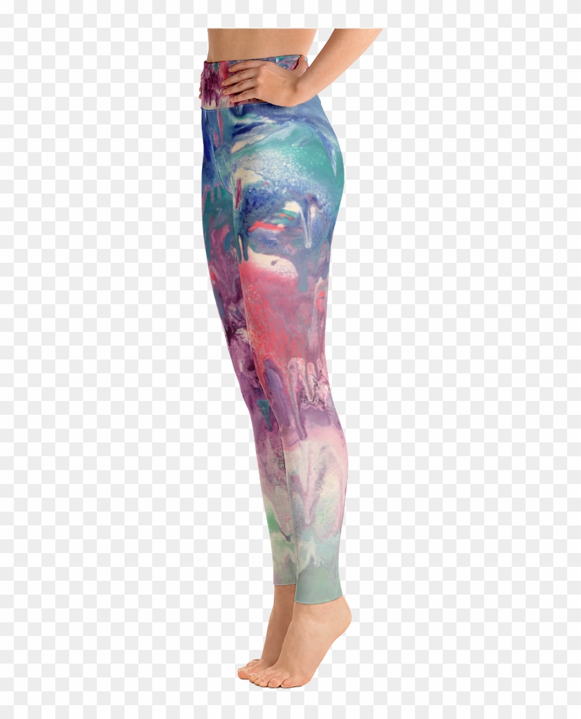 Cave Of Dreams Colorful Leggings - Leggings Clipart #5656635