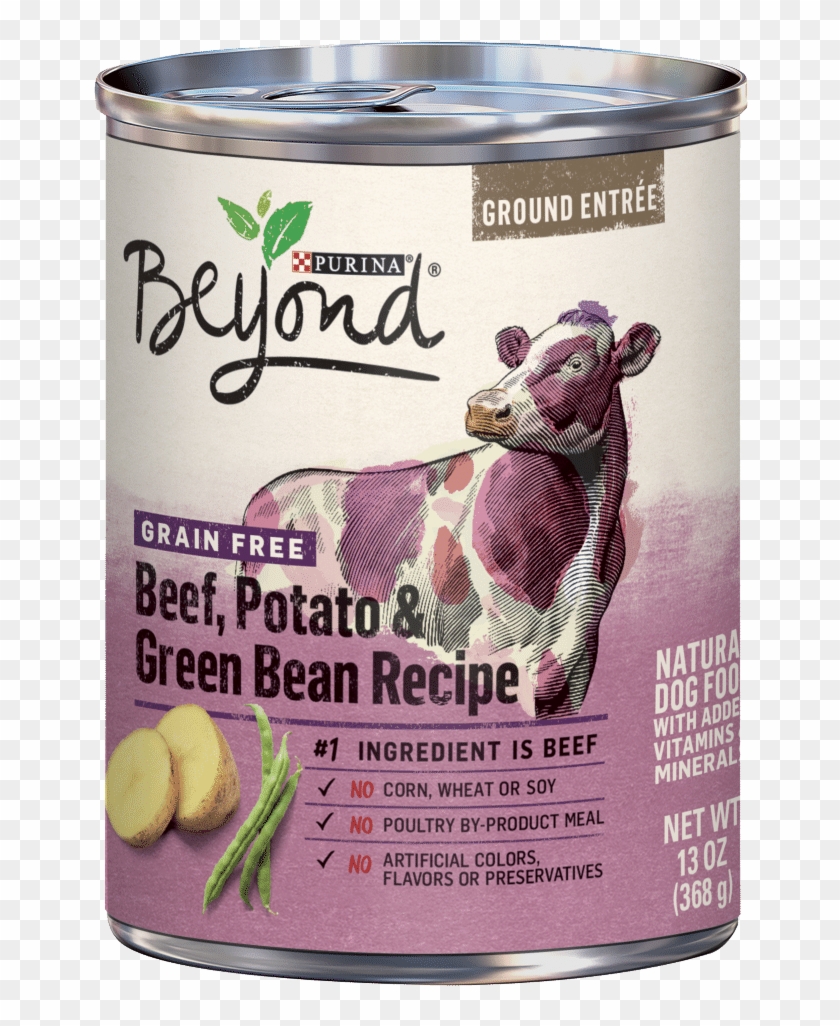 Purina Beyond Ground Entree Grain Free Beef, Potato - Purina Grain Free Dog Food Canned Clipart #5656723