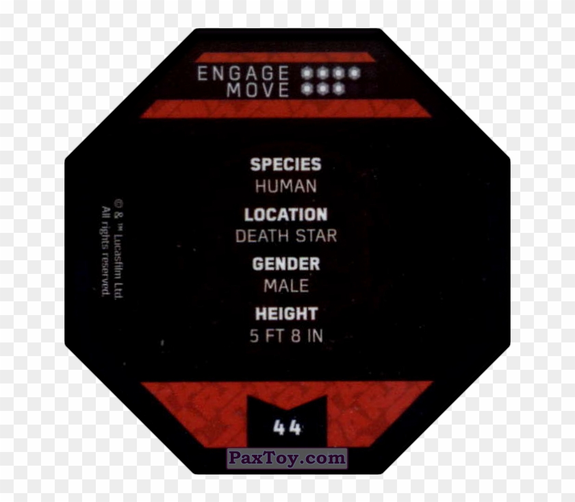 #44 Darth Sidious - Carmine Clipart