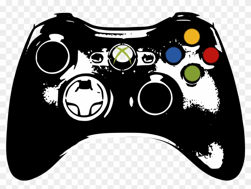 Controller Wii Playstation One Games Transprent Png - Vector Joystick Xbox 360 Clipart #5657513