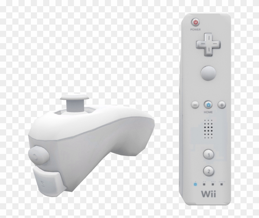 Wiimote And Nunchuck Png Clipart