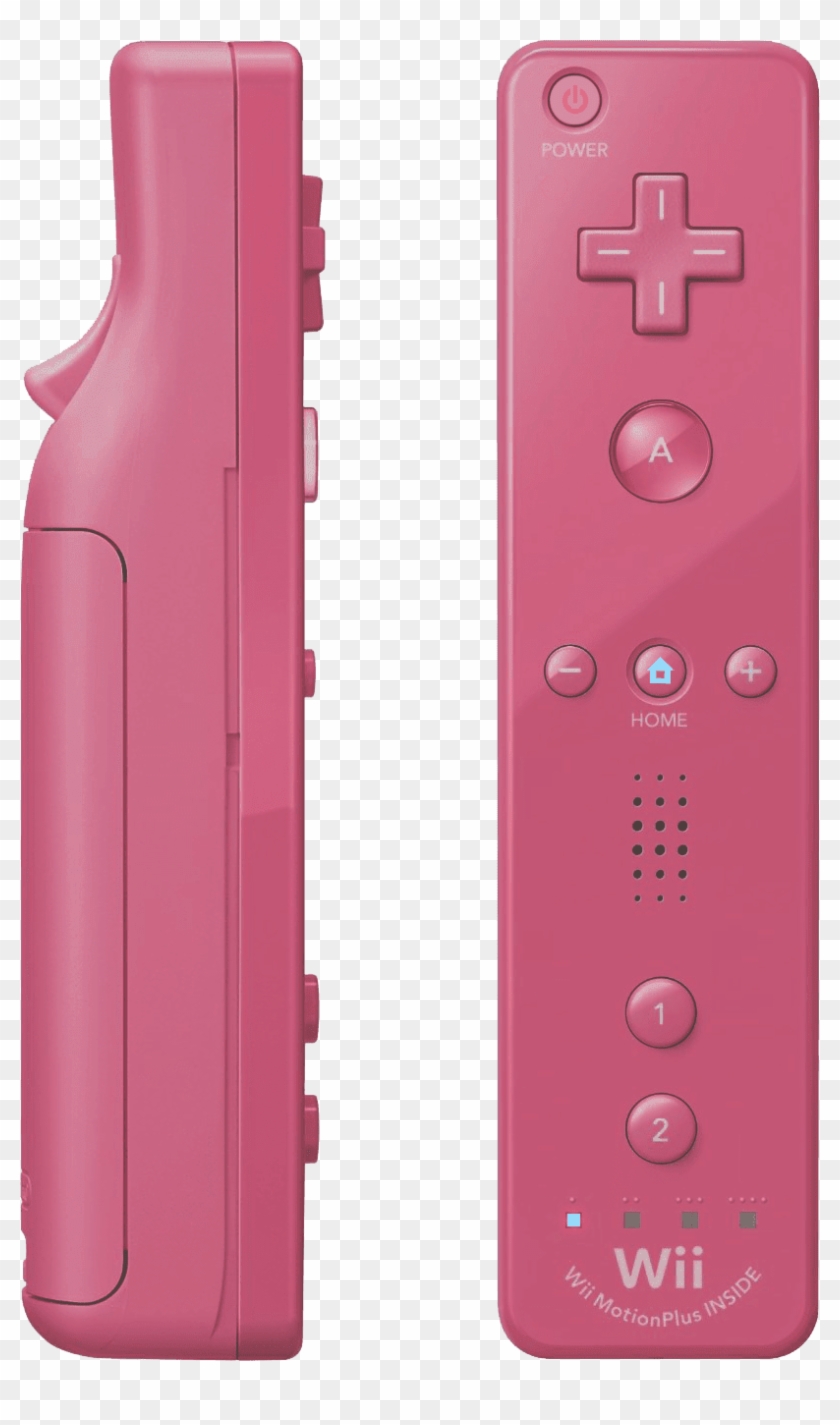 Wii Remote Plus Pink - Wii Remote Plus Clipart #5657948