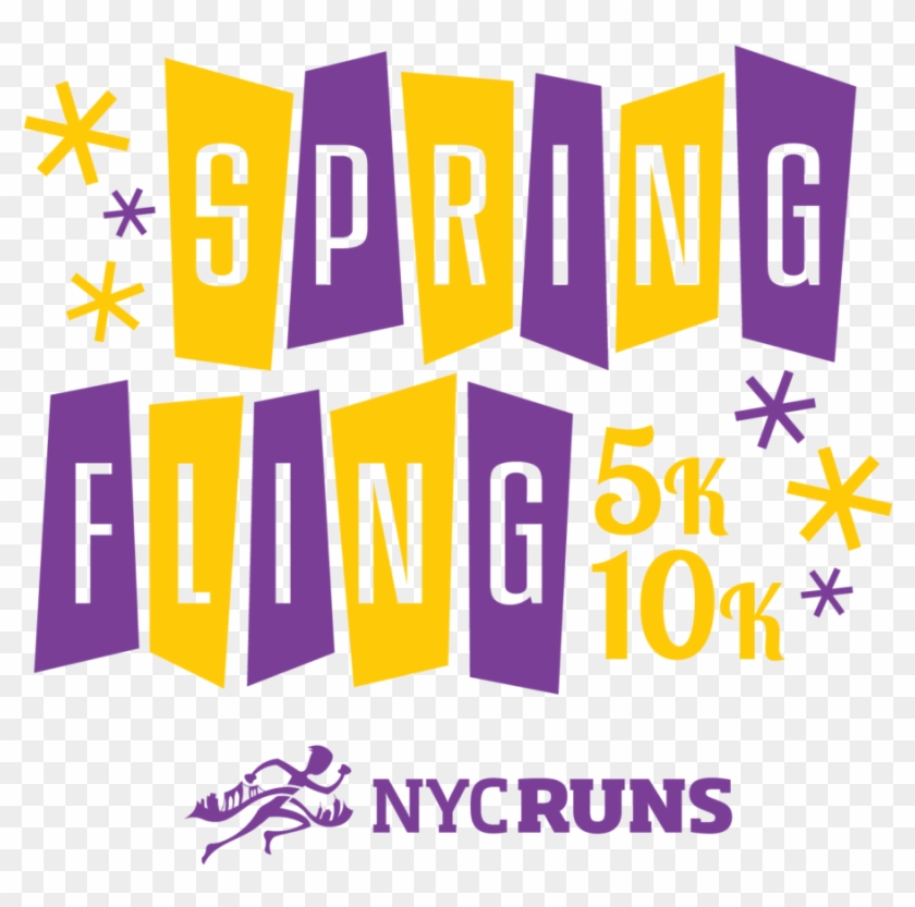 Nycruns Spring Fling 5k & 10k - Brooklyn Marathon Clipart #5659020