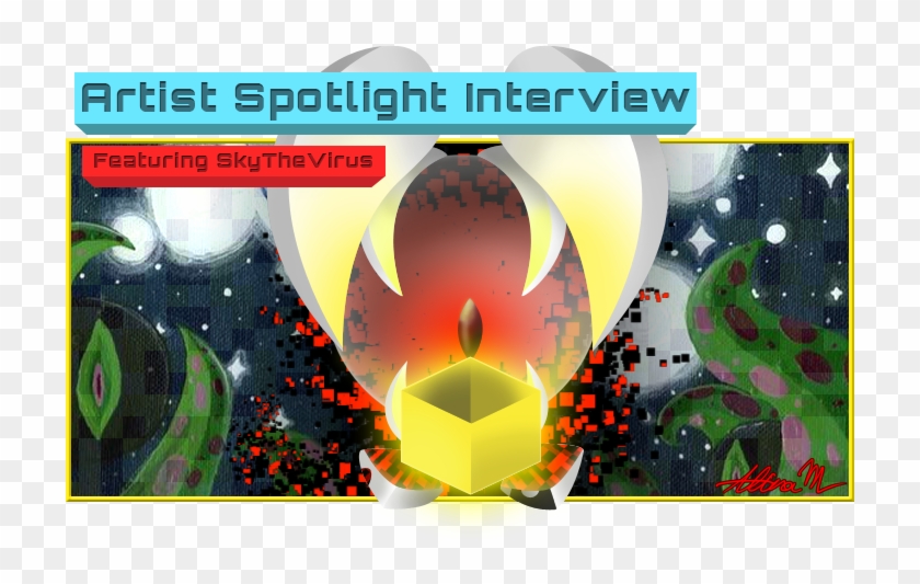 Artist Spotlight Interview Skythevirus - Poster Clipart #5659240