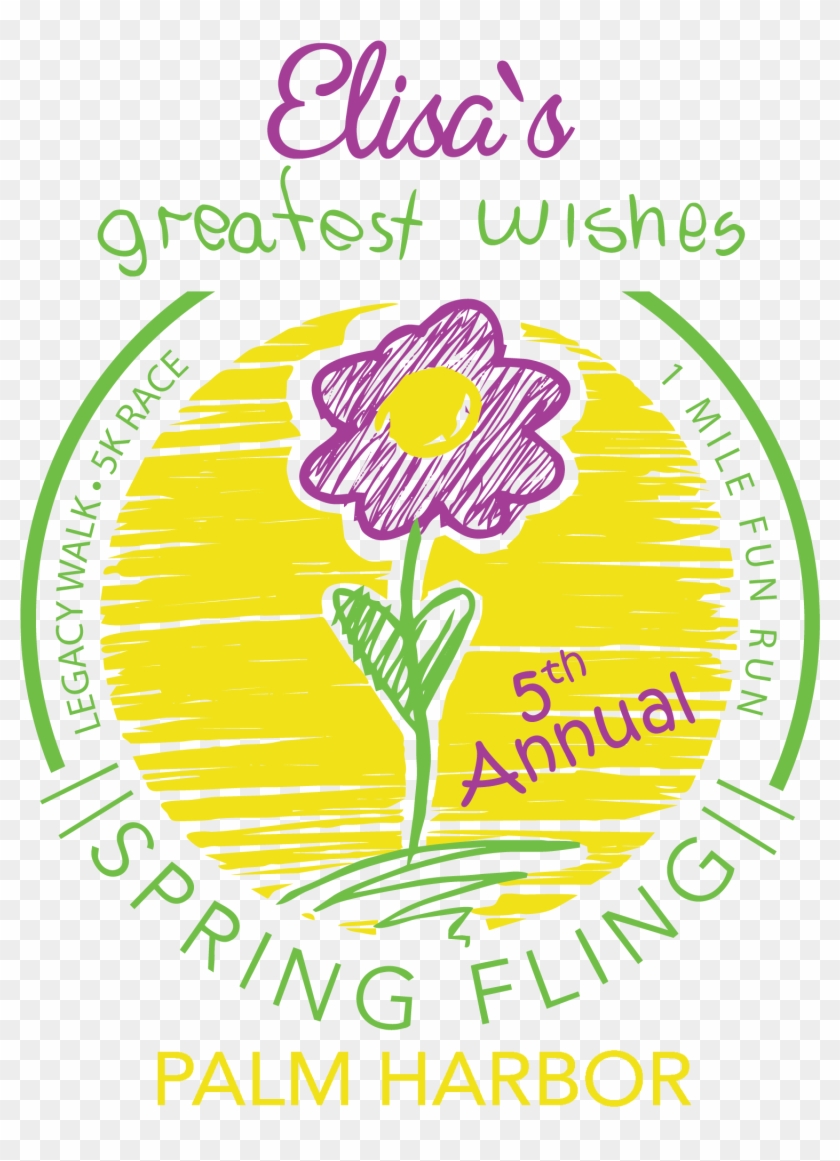 Palm Harbor Spring Fling 5k Race And 1 Mile Fun Run - Daycare Clipart #5659448