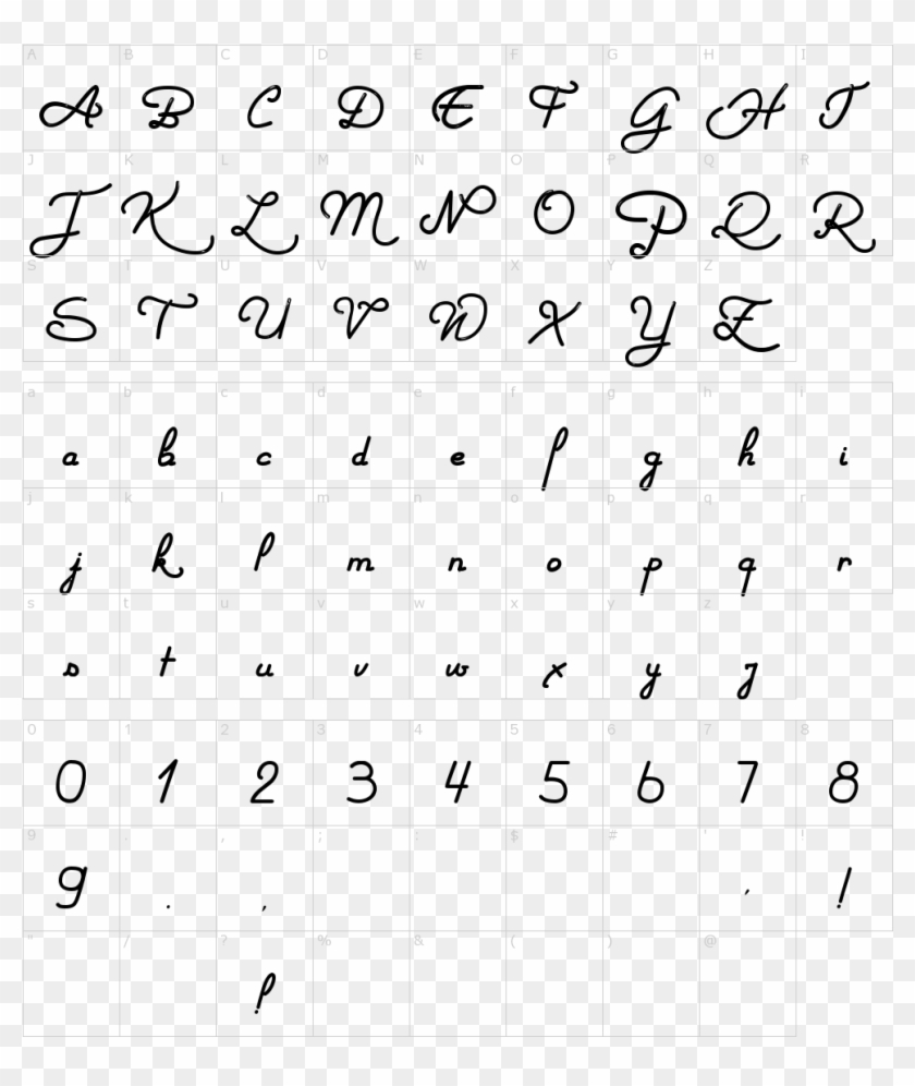 Font Characters - Miraculous Font Clipart #5659722