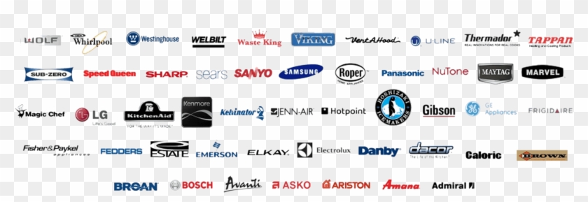 Logos-1819x566 - Home Appliances Brands Logos Clipart