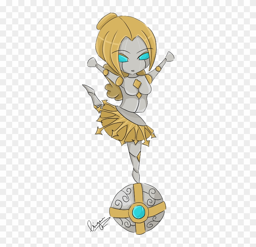 Advent Day 13 Lol Orianna By Amber Enigma-d5o0ac0 - Gif League Of Legends Orianna Clipart