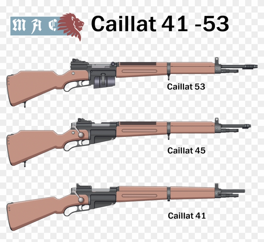 M - A - C - Caillat 41-53 By Valgryn - Firearm Clipart #5661037