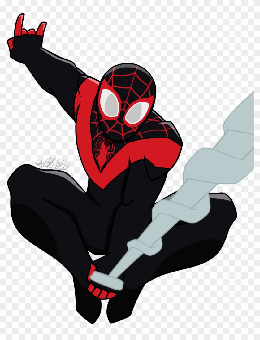 Chrisstarfer - Spooderman Into The Spooderverse Clipart