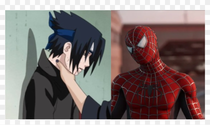 What About My Uncle, Huh Did You Give Him A Chance - Naruto Sasuke Choke Meme Clipart #5661684