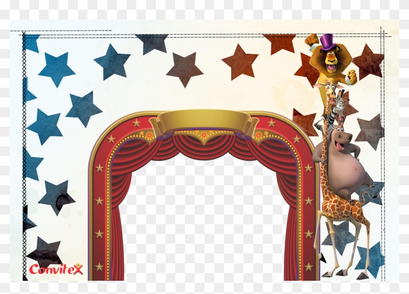 Circo 01 By Convitex - Tema Convite Circo Clipart #5661861
