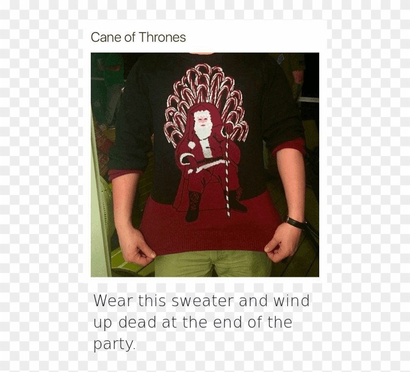 At The End Of Memes - Santa Game Of Thrones Sweater Clipart #5661929