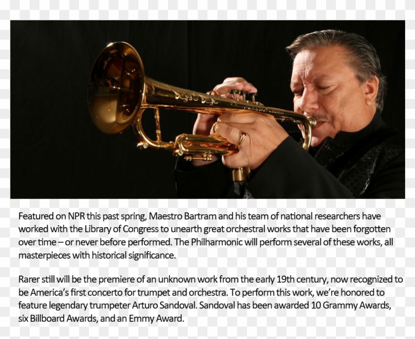 Arturo Sandoval Concerto For Trumpet And Orchestra, - Arturo Sandoval Awards Clipart #5662106