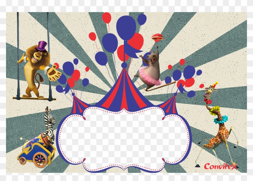 Circo Madagascar 02 By Convitex - Illustration Clipart