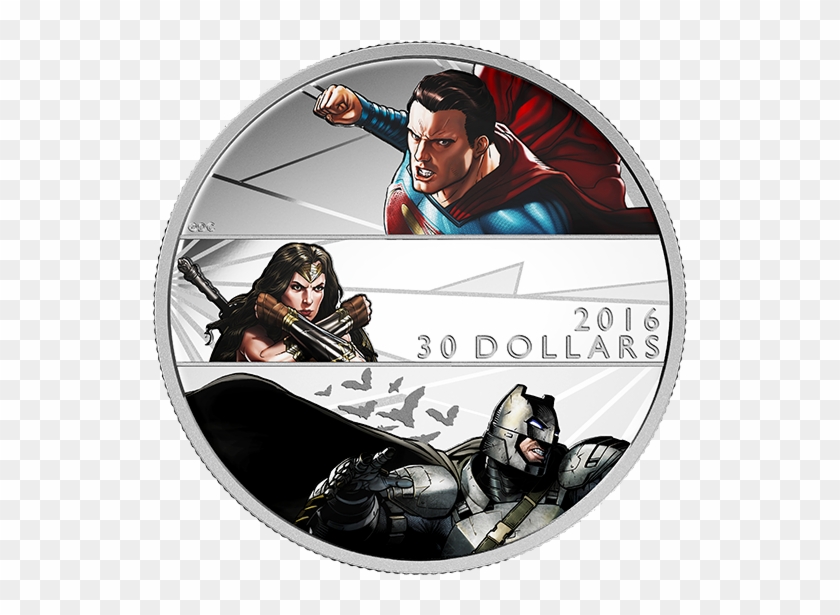 Dc Comics Movies - Batman Silver Coin Clipart