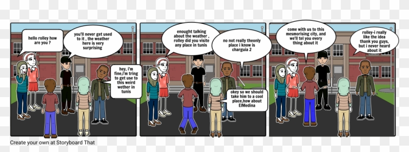 Meeting - Comics Clipart #5662499