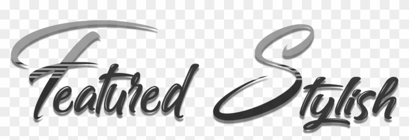 Featured Stylish - Calligraphy Clipart #5662536