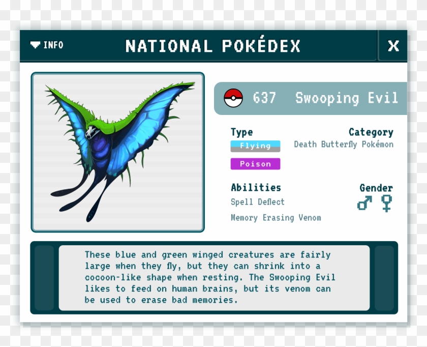 Swooping Pokemon - Newt Scamander Pokemon Clipart #5662663