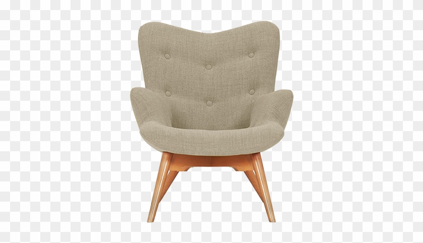 Web Peacock Wing Back Chair - Pink Armchair Bedroom Clipart