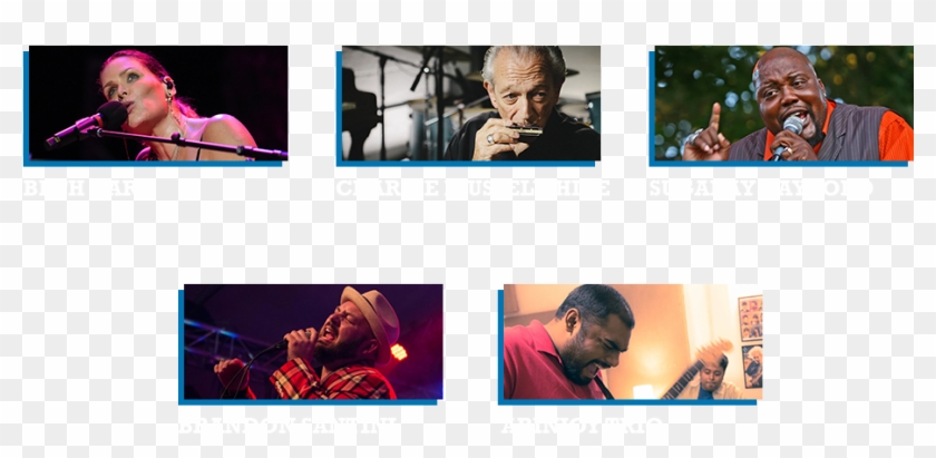 Mahindra Blues Festival - Collage Clipart