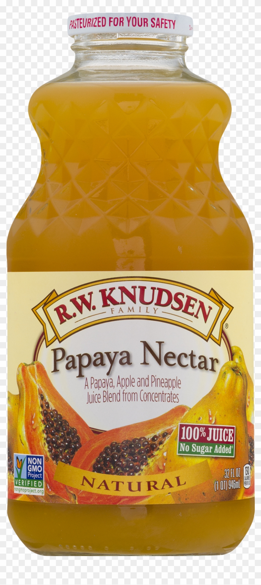 Rw Knudsen Papaya Nectar Clipart