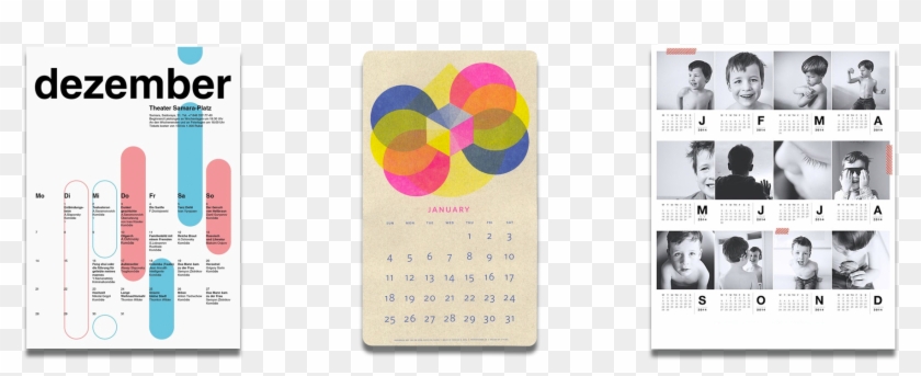 Calendar Printing - Graphic Design Clipart #5664141