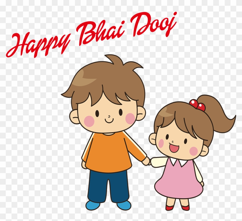 Brother And Sister Cartoon , Png Download - Brother And Sister Clipart Transparent Png