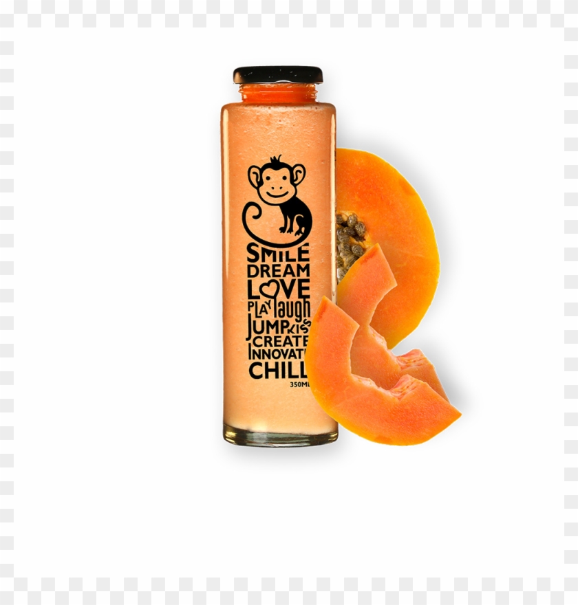 Papaya Classic - Bottle Clipart #5664544