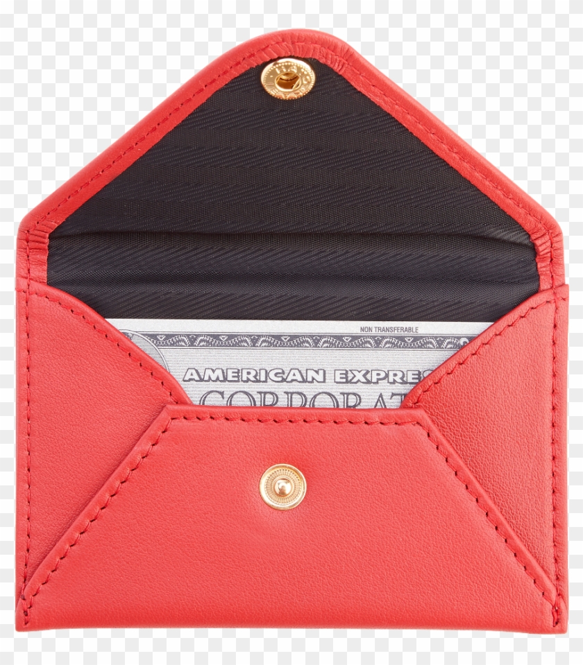 Envelope Transparent Snap Closure - Coin Purse Clipart