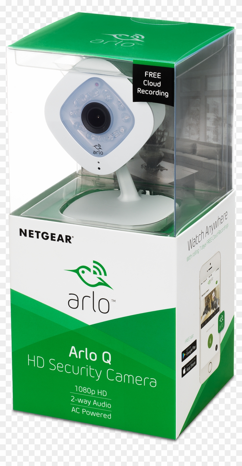 Arlo Q 1080p Hd Security Camera, 2-way Audio, Indoor - Arlo Clipart #5665268