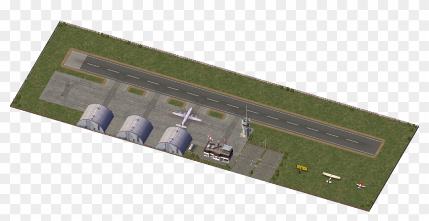 Large Landing Strip - Landing Strip Png Clipart