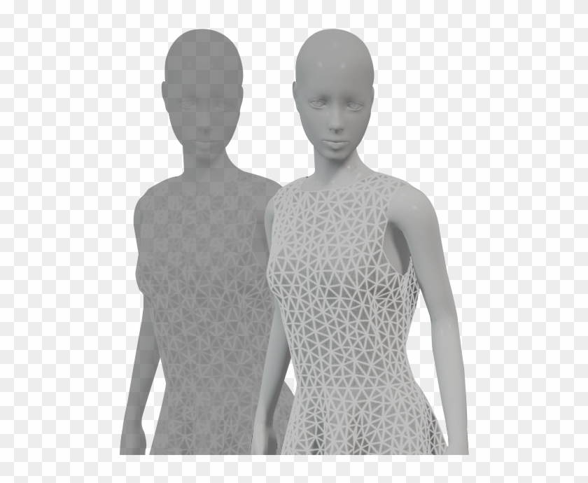 Fashion In Virtual Reality - Mannequin Clipart