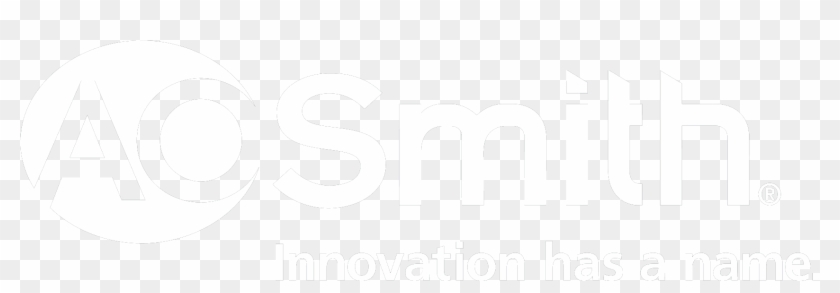 Aos Logo White Tag - A. O. Smith Water Products Company Clipart
