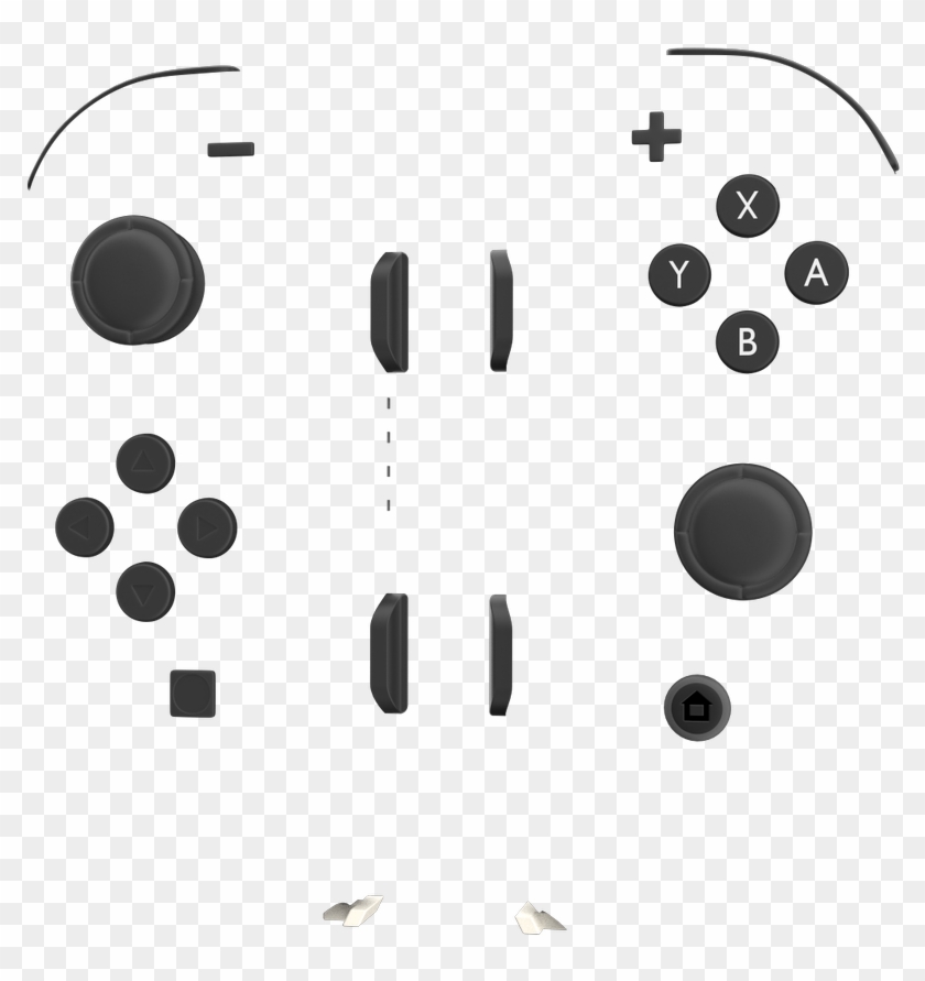 Nintendo Joy Cons Painted - Joy Cons Clipart
