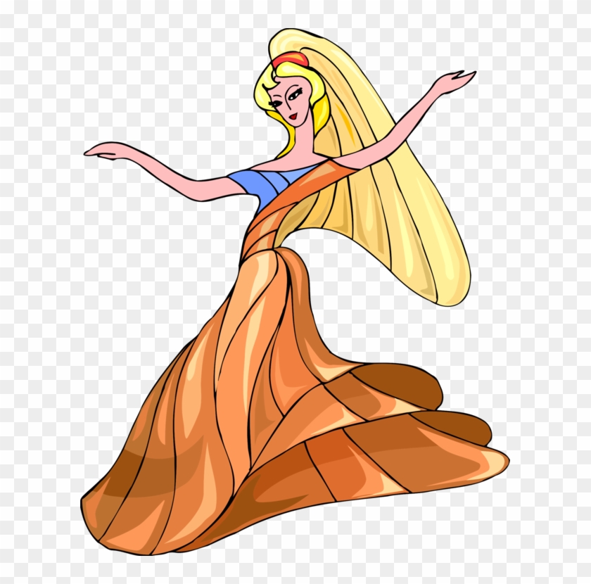 Woman Cartoon Skirt Silhouette Dancer - Manken Çizim Png Clipart