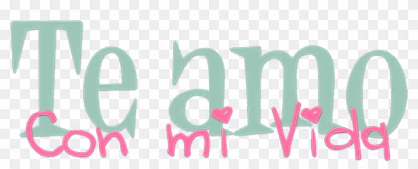 Png Te Amo - Graphic Design Clipart