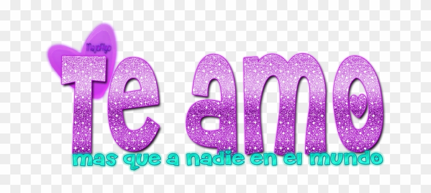 Png Te Amo - Texto Que Diga Te Amo Clipart #5667487