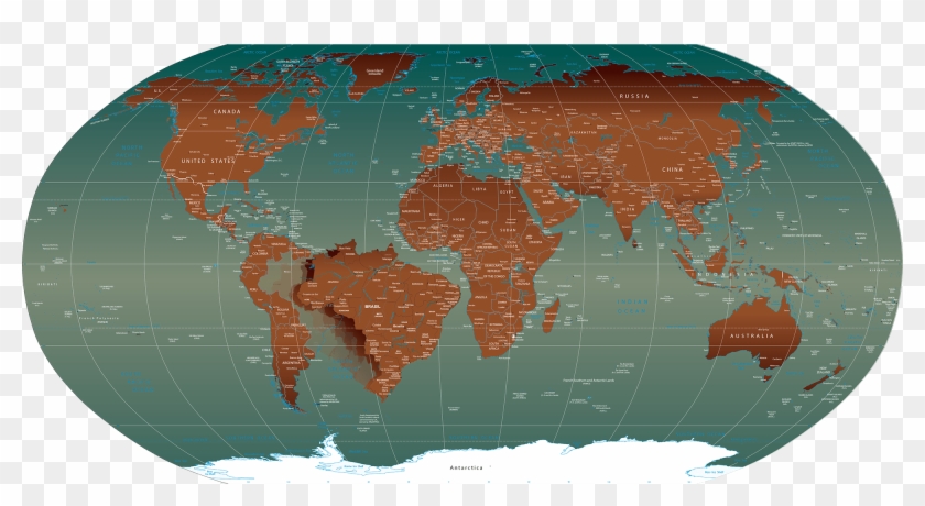 Papel De Parede Mapa Mundi Político - Papeis De Parede Politica Clipart
