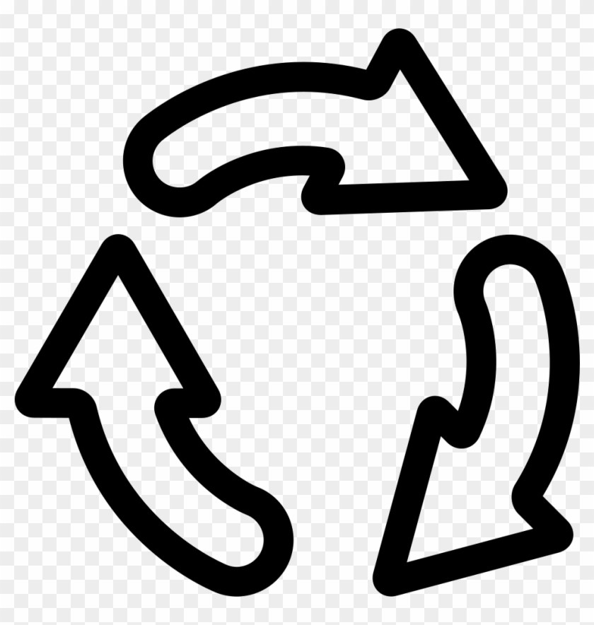 Recycling Arrows Cycle - Cycle Arrows Png Clipart #5667908