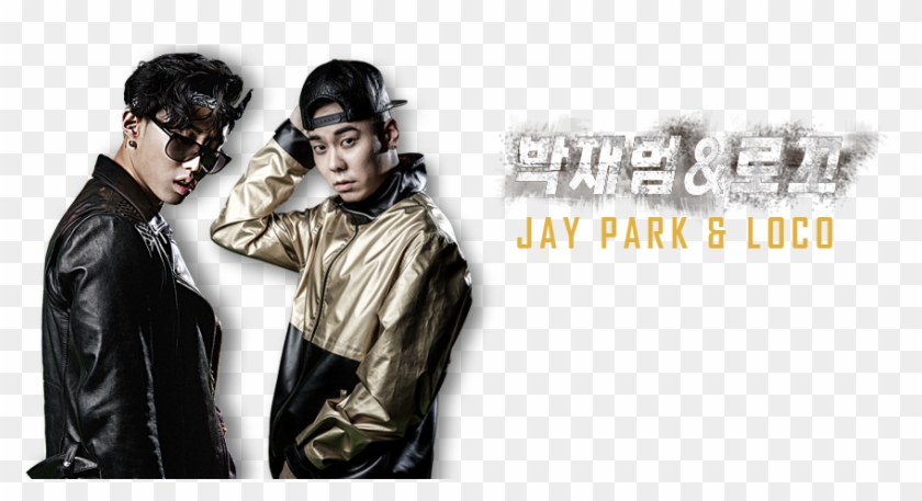 Jaypark & Loco From Aomg - Album Cover Clipart