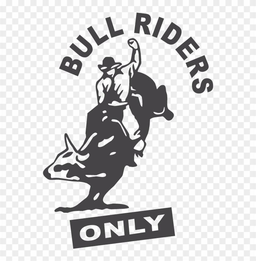 Dc12963 - Bull Riding Decal Clipart #5668315