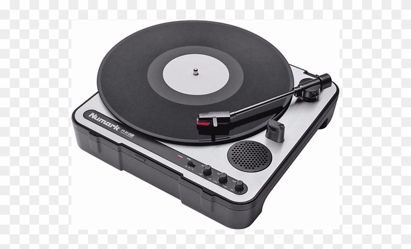 Numark Pt-01usb Portable Usb Dj Turntable Record Player - Numark Pt 01 Clipart