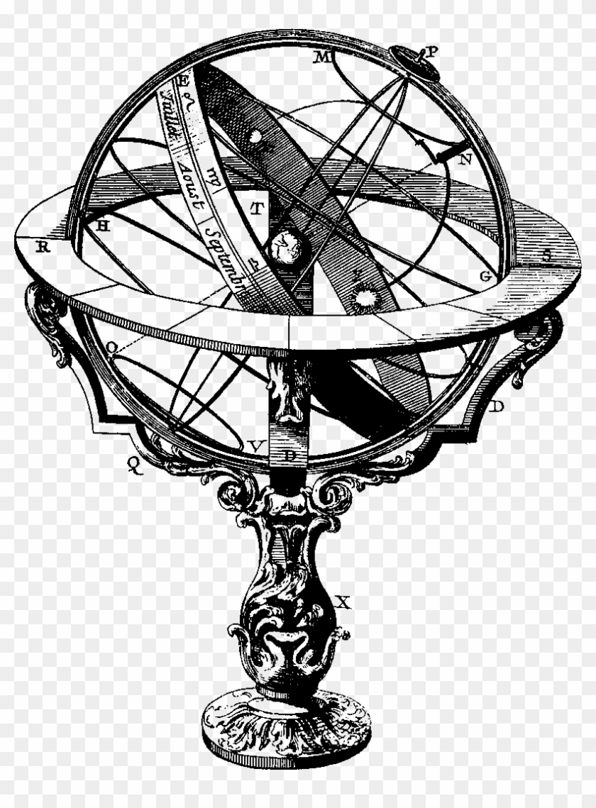 Armillary Sphere - Eratosthenes Armillary Sphere Clipart #5668785