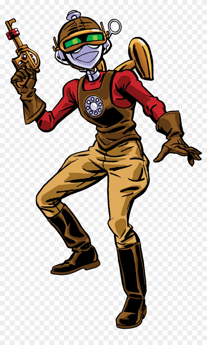 Connie As Buck Rogers - Cartoon Clipart #5668965
