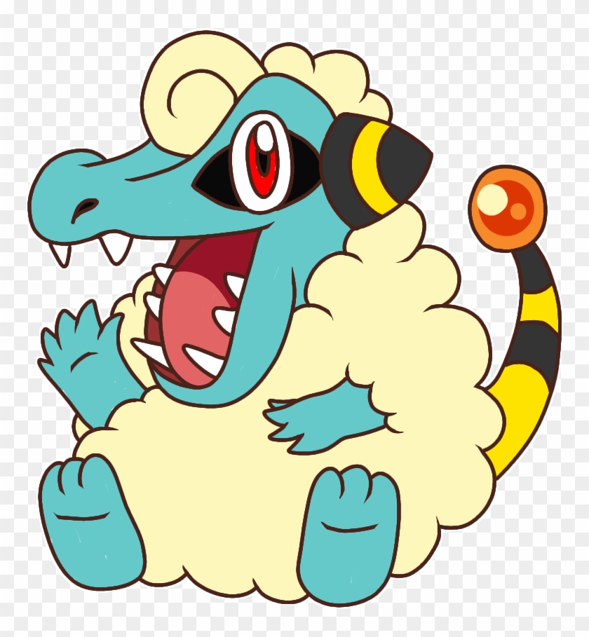 Sirius In A Mareep Costume - Cartoon Clipart