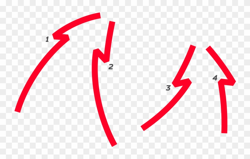 Each Arrow Is Different With Its Form And Outline, - Art Clipart