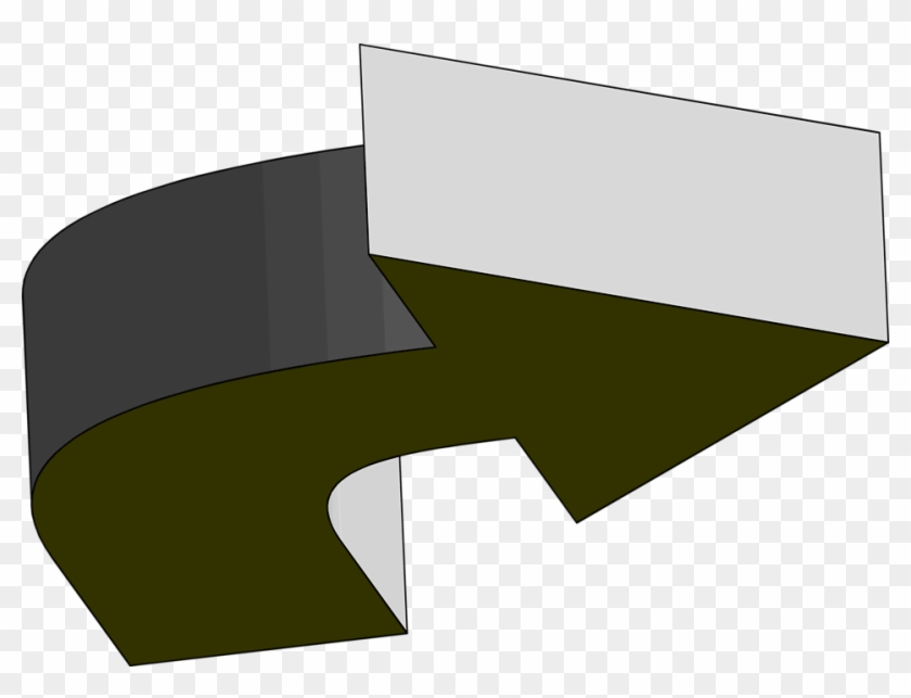 Illustration Of A Curved Clipart